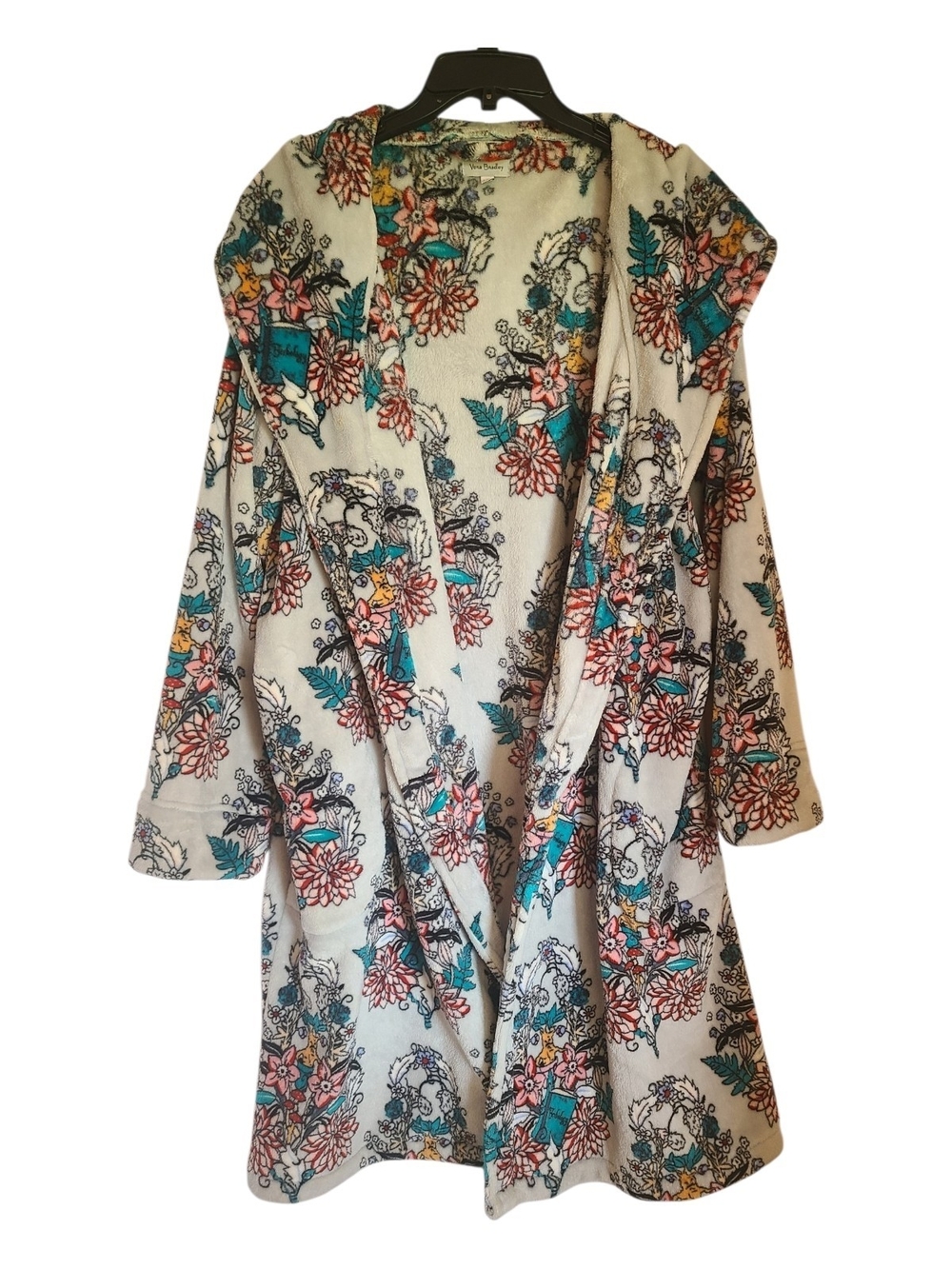 Vera Bradley x Harry Potter Herbology Fleece Hooded Robe L/XL (No Tie)